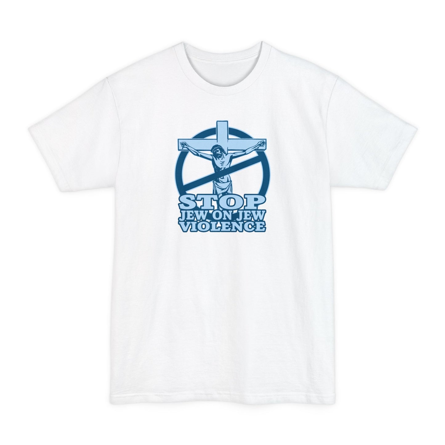 Stop Jew On Jew Violence - Men's Tall T-Shirt