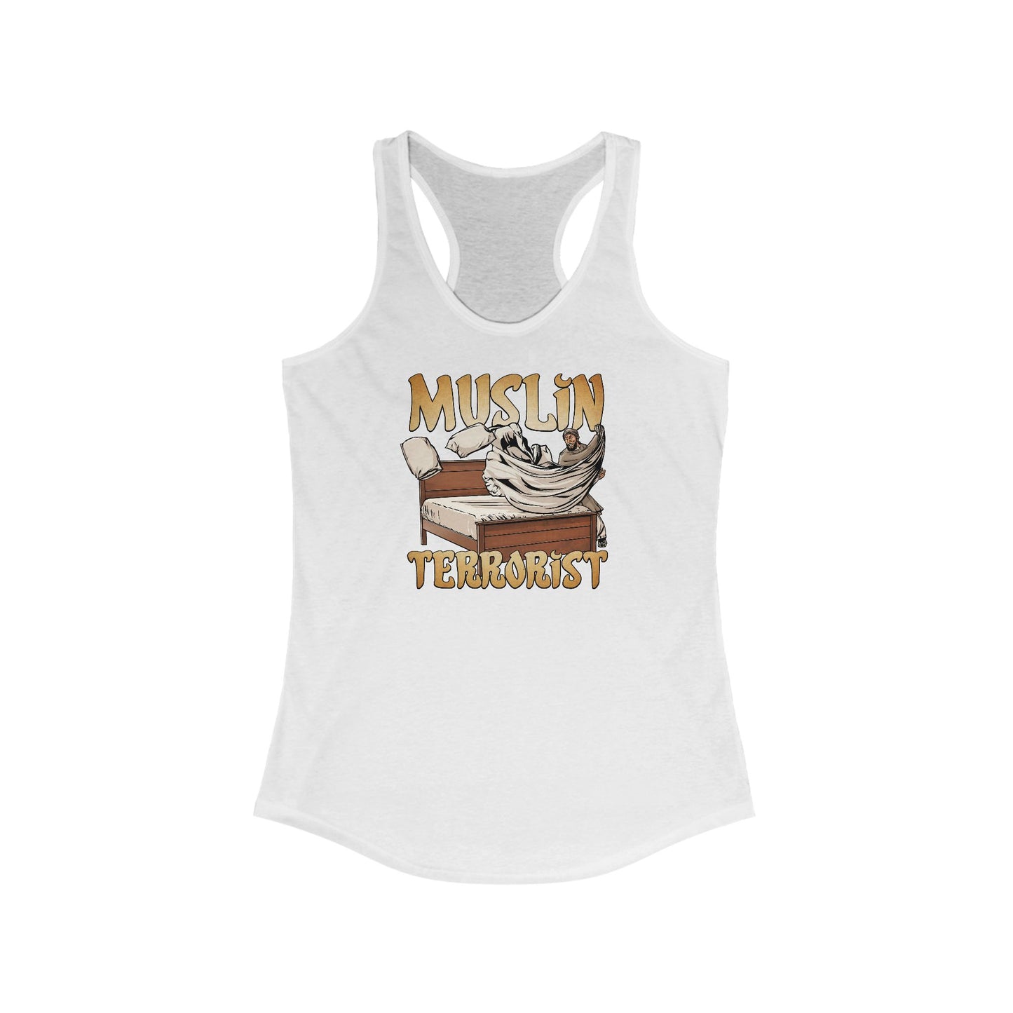 Muslin Terrorist - Women's Racerback Tank
