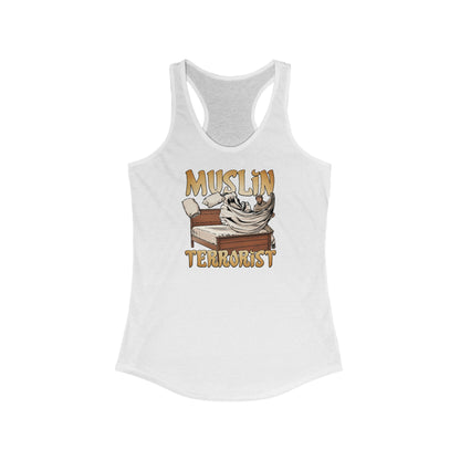 Muslin Terrorist - Women's Racerback Tank