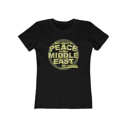 Black Is Beautiful (Black Is The Name Of My Huge White Cock) - Women’s T-Shirt