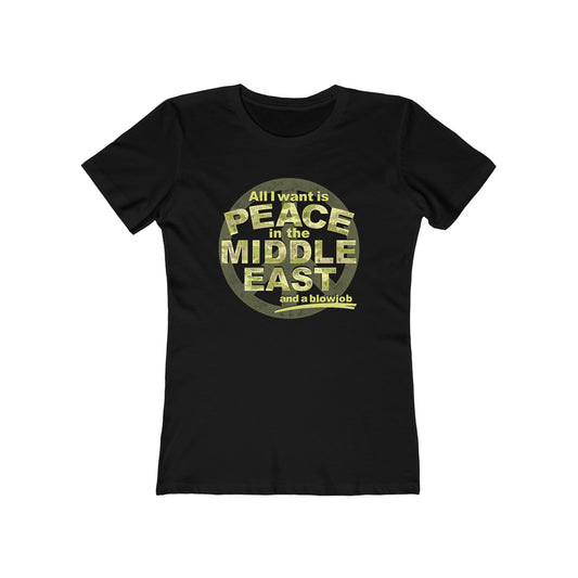 Black Is Beautiful (Black Is The Name Of My Huge White Cock) - Women’s T-Shirt