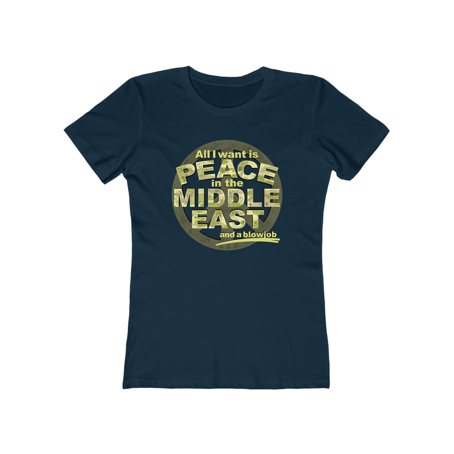 Black Is Beautiful (Black Is The Name Of My Huge White Cock) - Women’s T-Shirt