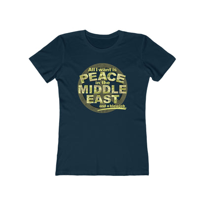 Black Is Beautiful (Black Is The Name Of My Huge White Cock) - Women’s T-Shirt