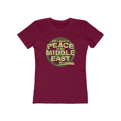 Black Is Beautiful (Black Is The Name Of My Huge White Cock) - Women’s T-Shirt