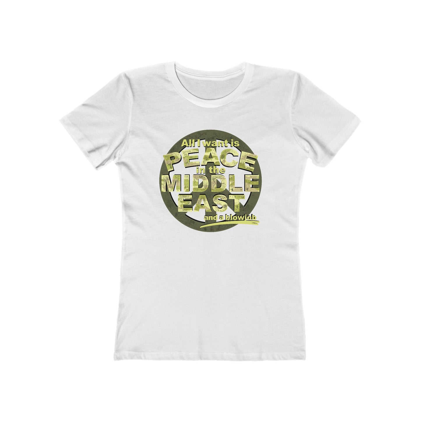 Black Is Beautiful (Black Is The Name Of My Huge White Cock) - Women’s T-Shirt