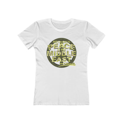 Black Is Beautiful (Black Is The Name Of My Huge White Cock) - Women’s T-Shirt