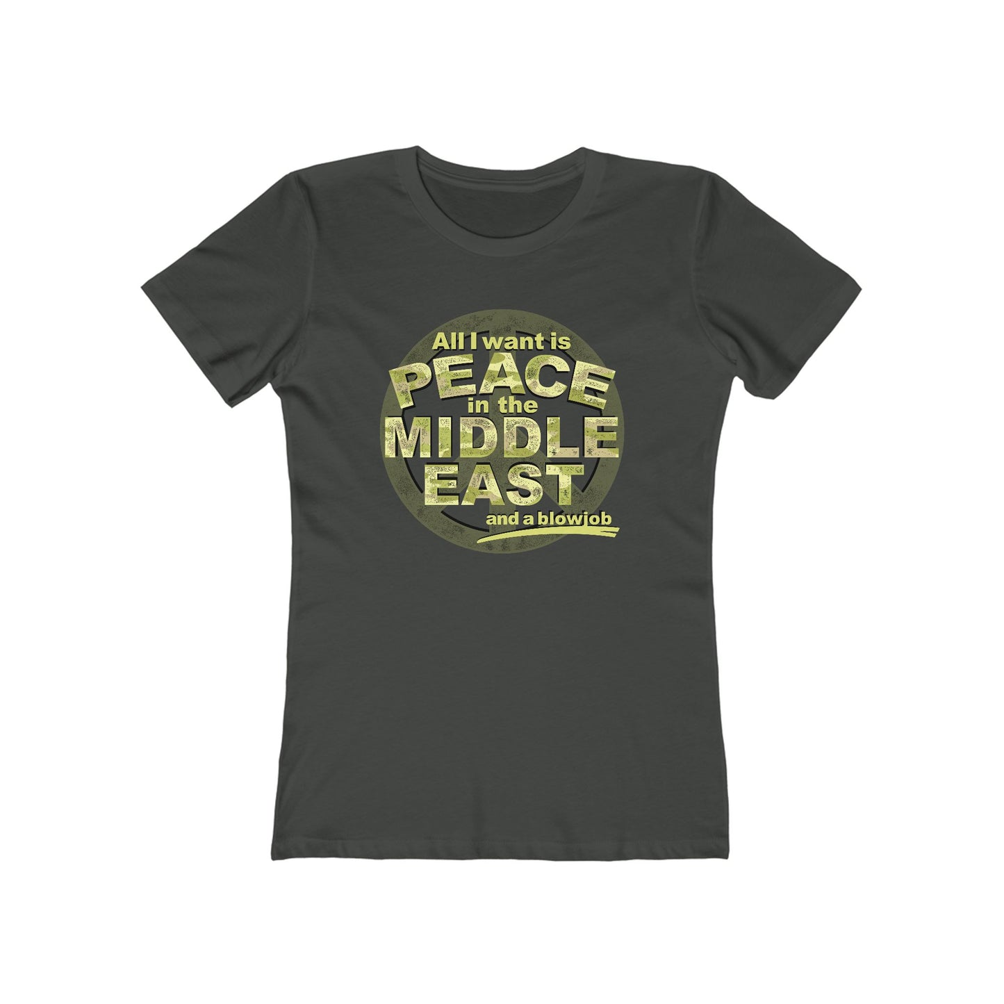 Black Is Beautiful (Black Is The Name Of My Huge White Cock) - Women’s T-Shirt