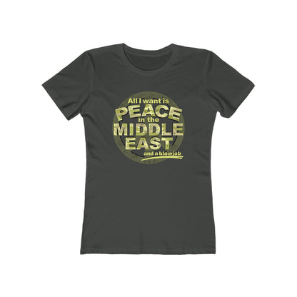 Black Is Beautiful (Black Is The Name Of My Huge White Cock) - Women’s T-Shirt