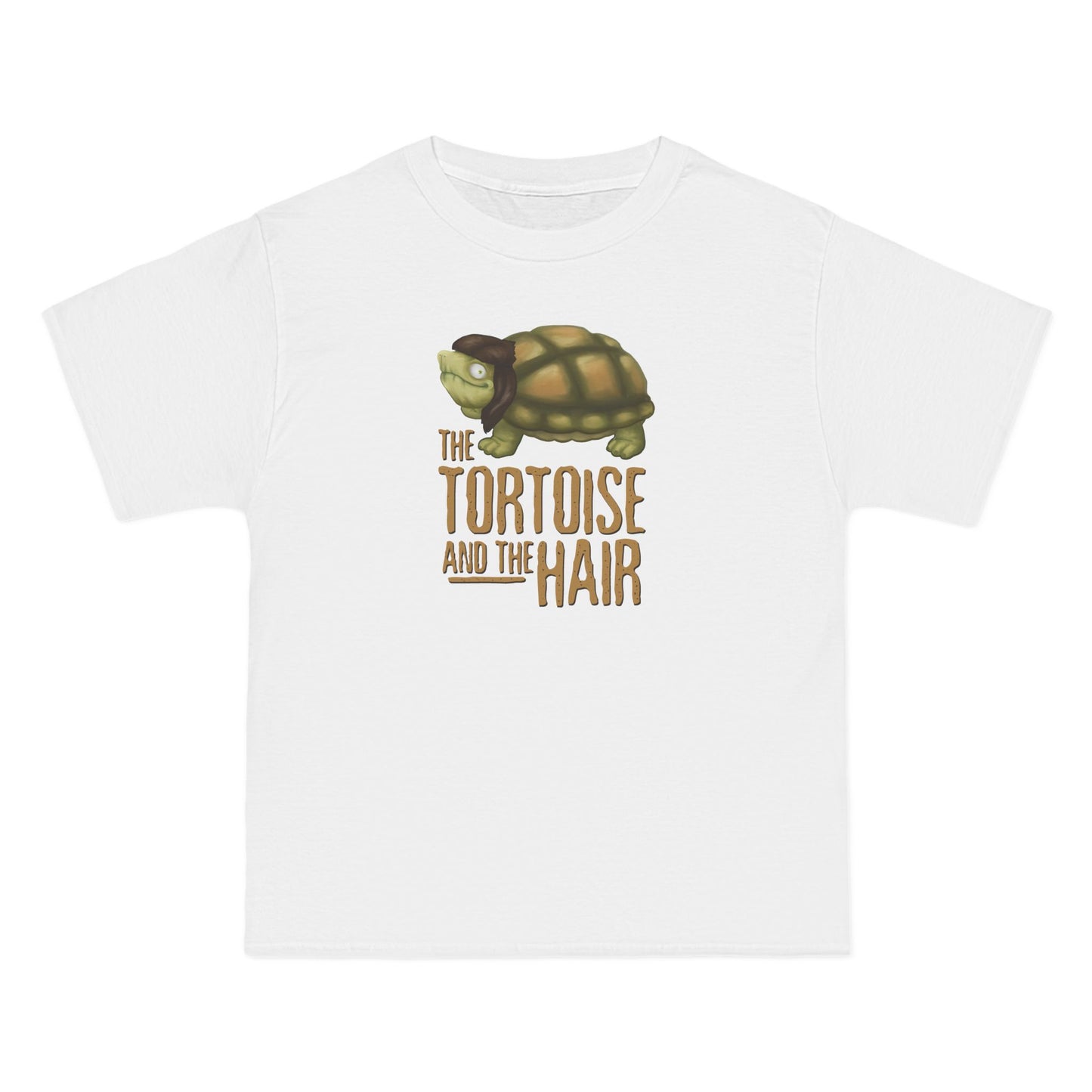 The Tortoise And The Hair - Men's Heavyweight T-Shirt