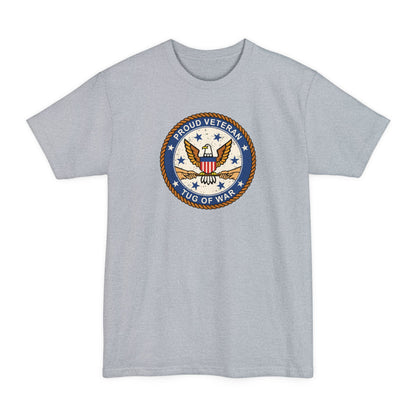 Proud Veteran (Tug Of War) - Men's Tall T-Shirt