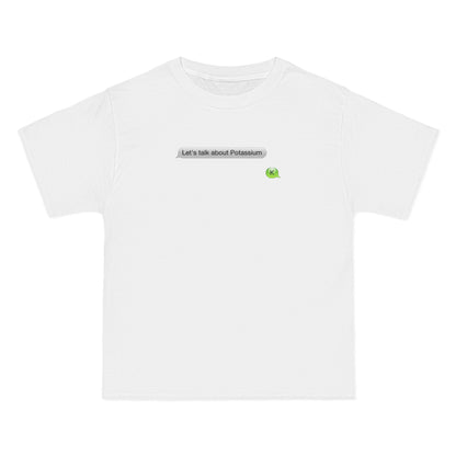 Let's Talk About Potassium - Men's Heavyweight T-Shirt