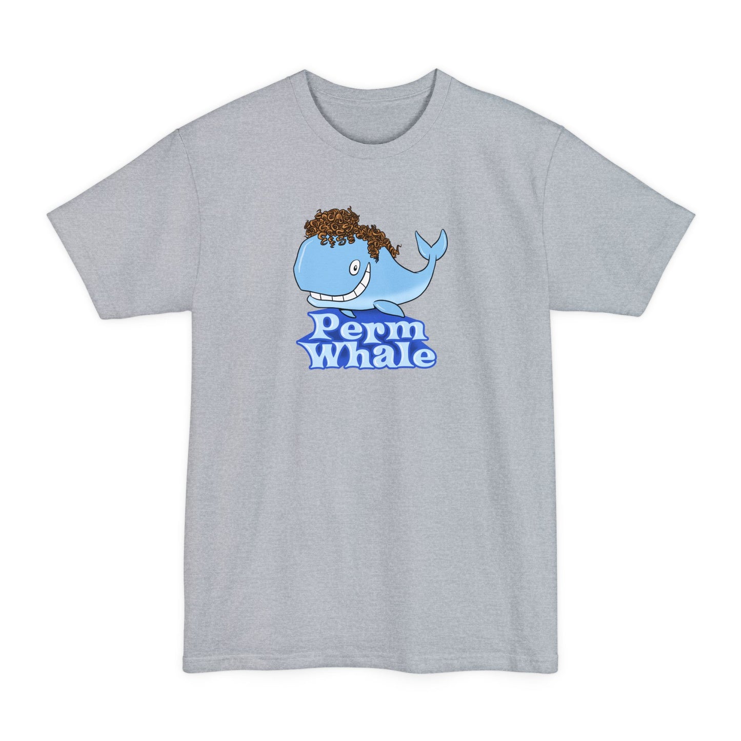 Perm Whale - Men's Tall T-Shirt