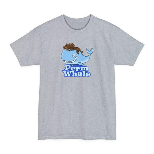 Perm Whale - Men's Tall T-Shirt