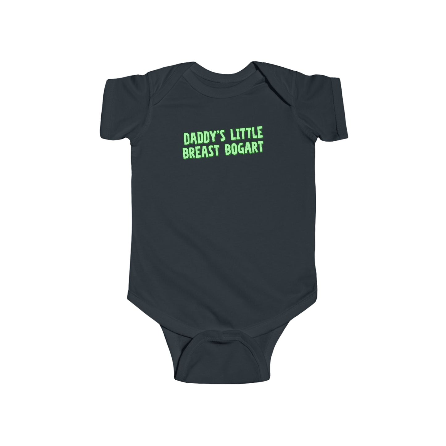 Daddy's Little Breast Bogart - Baby Onesie