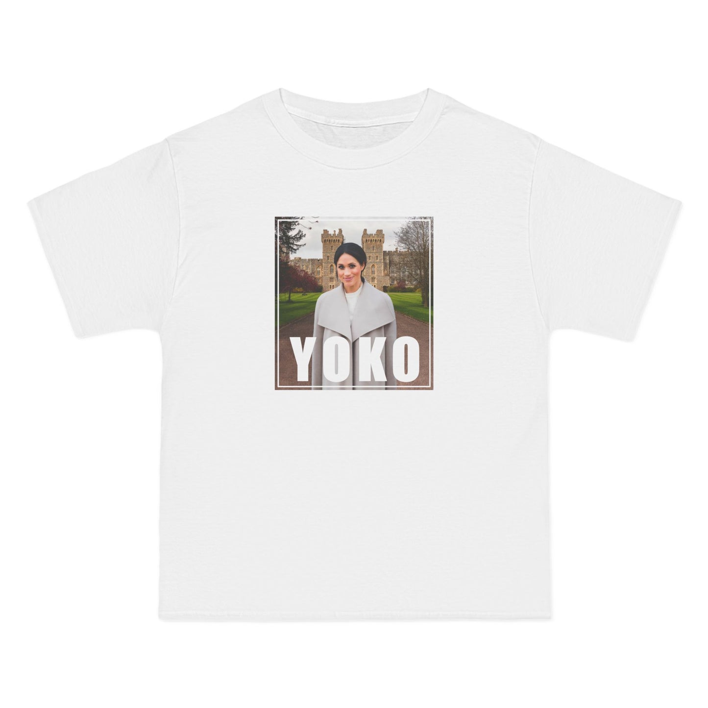 Yoko (Markle) Parody - Men's Heavyweight T-Shirt