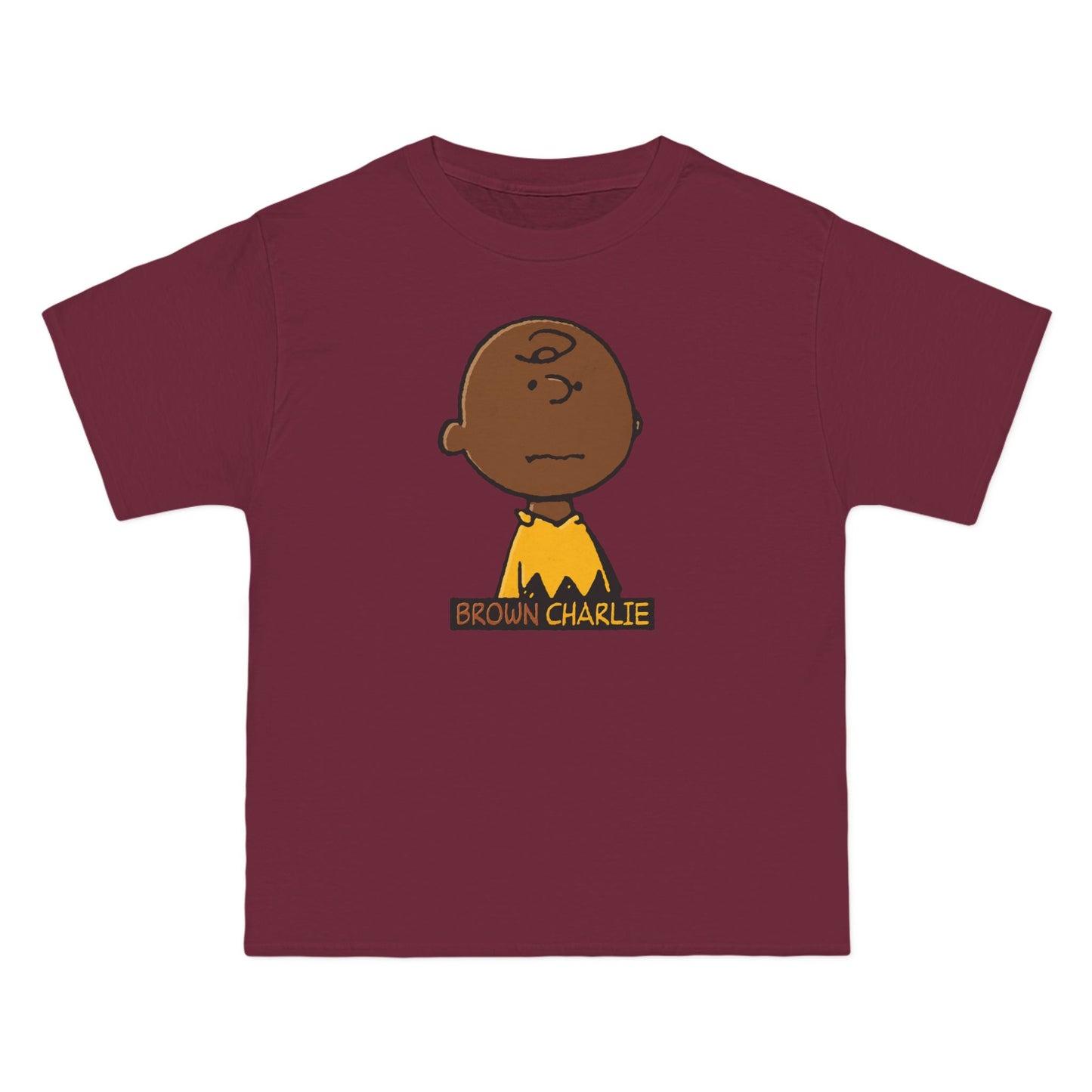 Brown Charlie - Men's Heavyweight T-Shirt