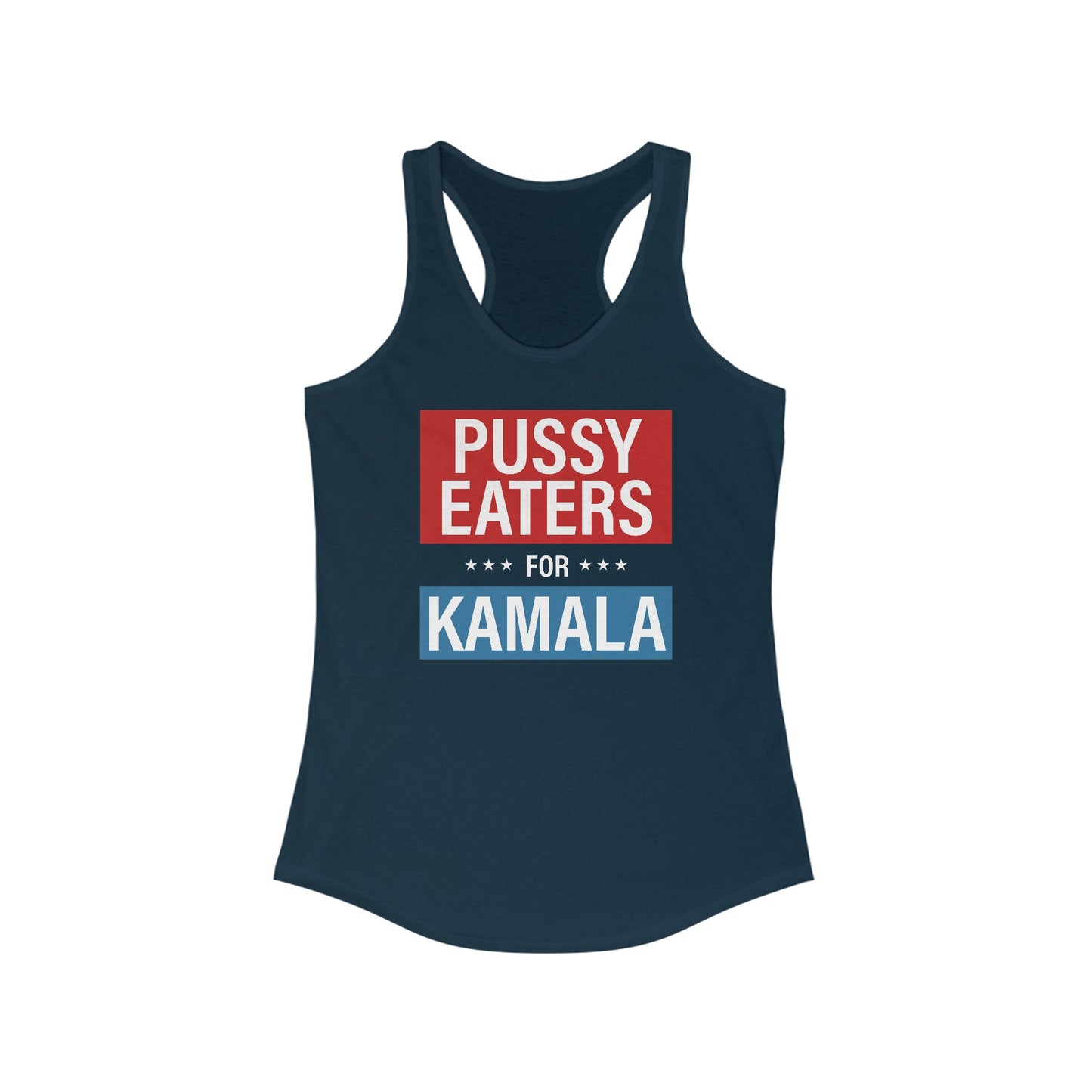 Pussy Eaters For Kamala - Women's Racerback Tank