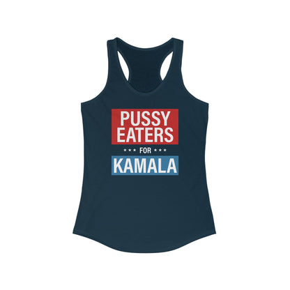 Pussy Eaters For Kamala - Women's Racerback Tank