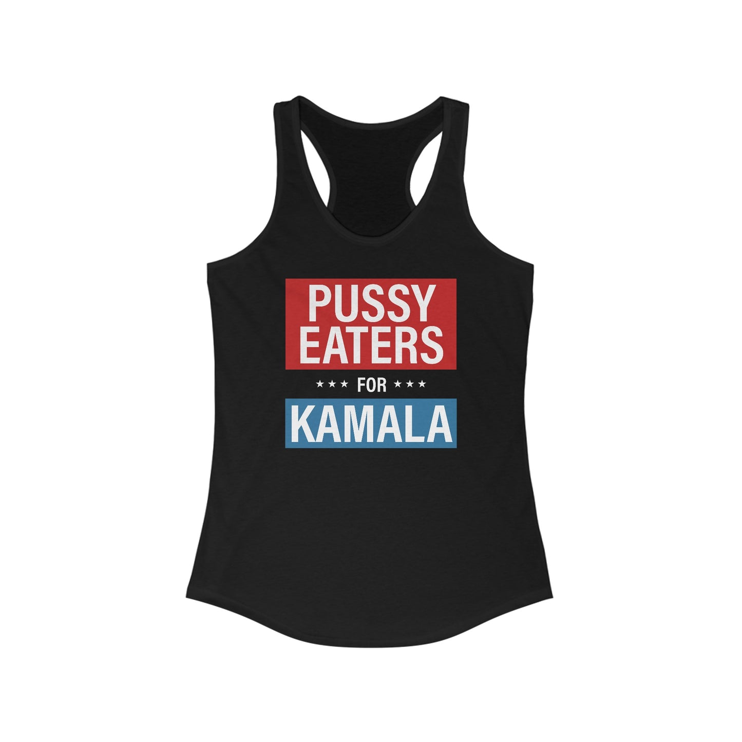 Pussy Eaters For Kamala - Women's Racerback Tank