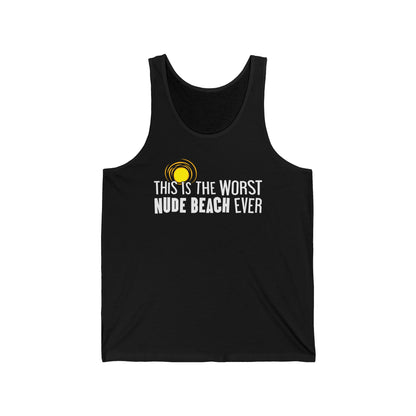 This Is The Worst Nude Beach Eve - Unisex Tank