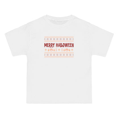 Ugly Halloween Sweater - Men's Heavyweight T-Shirt