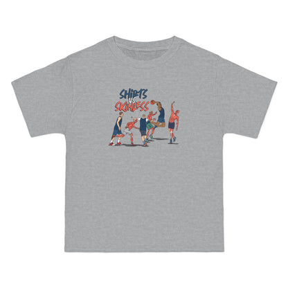 Shirts Vs. Skinless - Men's Heavyweight T-Shirt