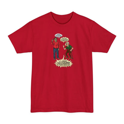 Merry Christmas Vs. Merry Christmore - Men's Tall T-Shirt