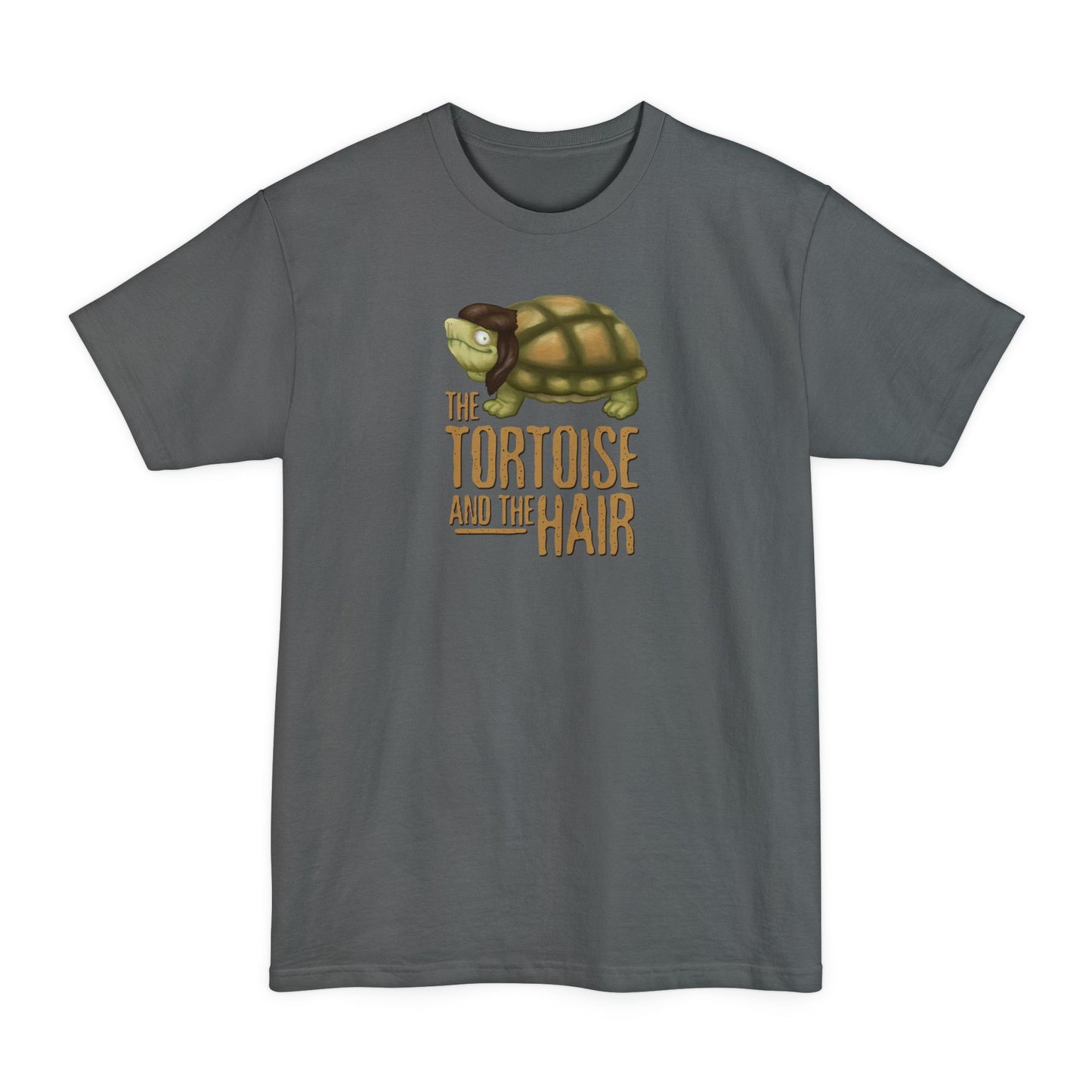The Tortoise And The Hair - Men's Tall T-Shirt