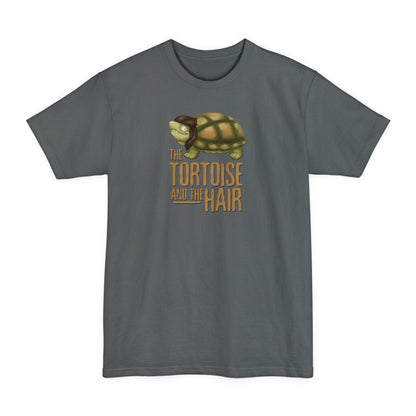 The Tortoise And The Hair - Men's Tall T-Shirt