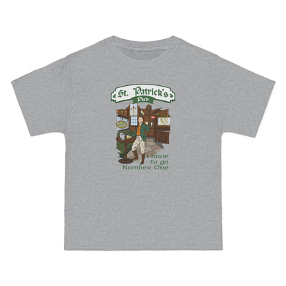 St. Patrick's Pub (Jean-Luc Picard) - Men's Heavyweight T-Shirt