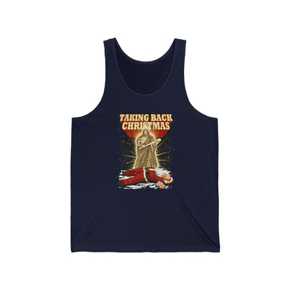 Taking Back Christmas (Jesus Vs. Santa) - Unisex Tank