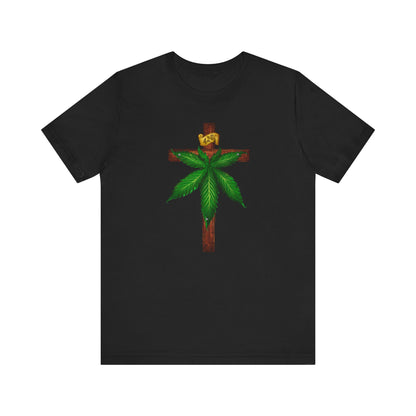Marijuana Crucifixion - Men's T-Shirt