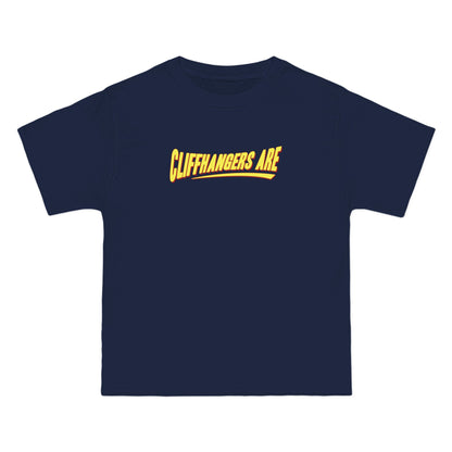 Cliffhangers Are - Men's Heavyweight T-Shirt