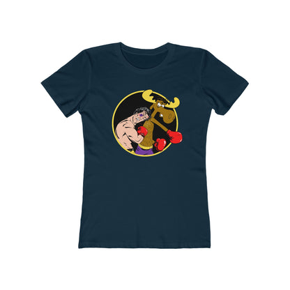 Rocky Vs Bullwinkle  - Women’s T-Shirt
