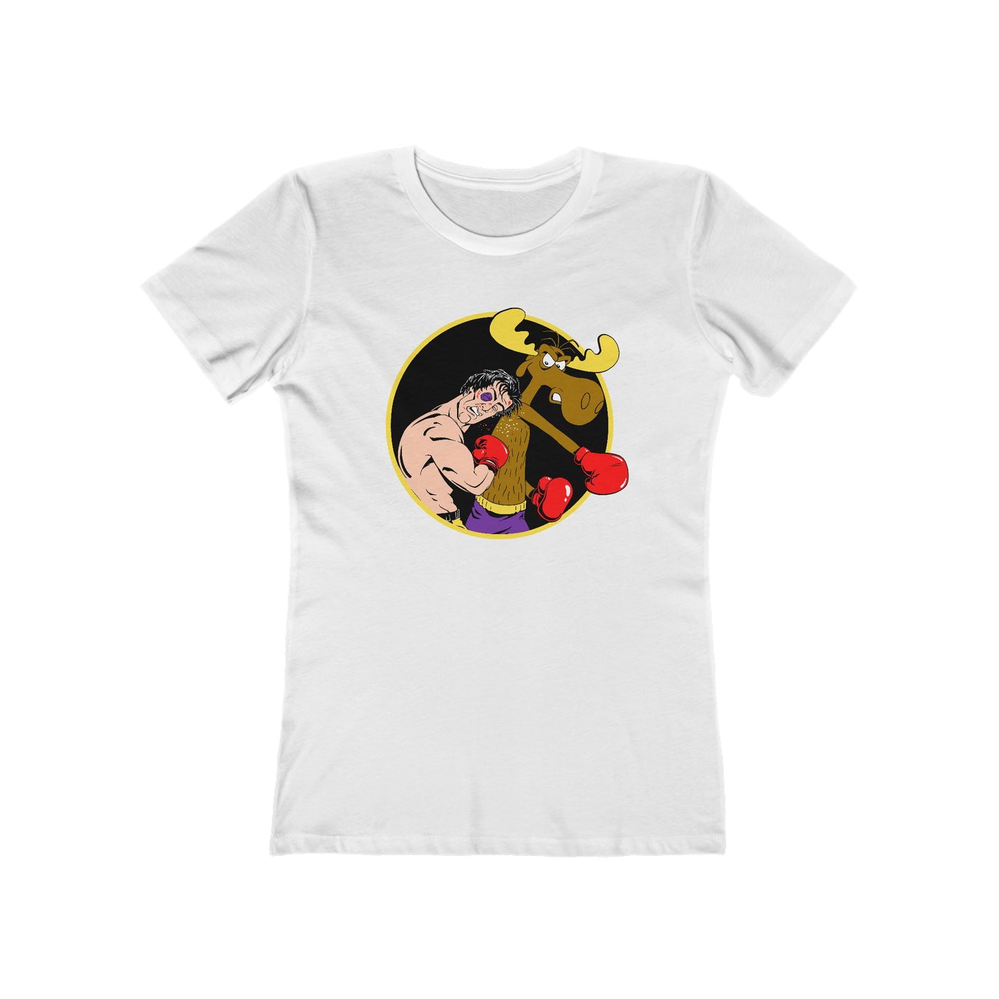 Rocky Vs Bullwinkle  - Women’s T-Shirt