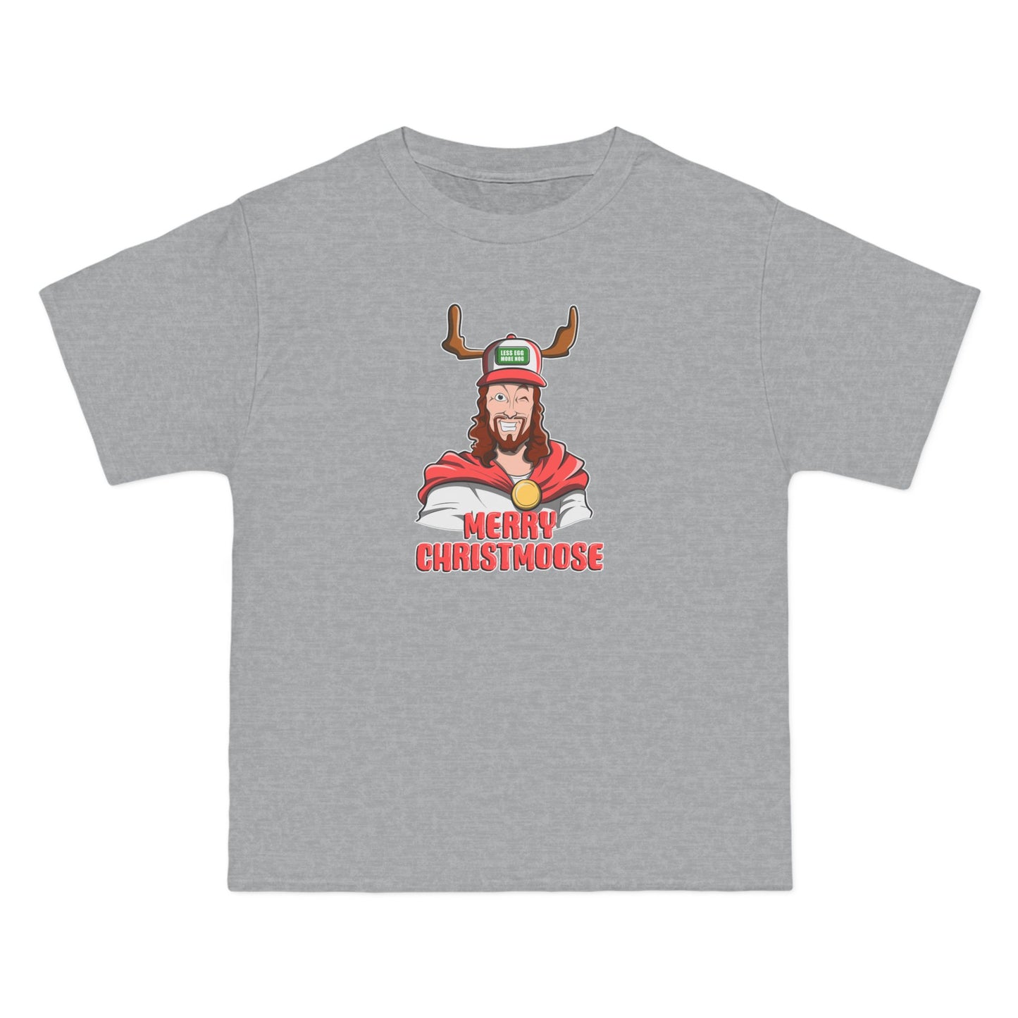 Merry Christmoose - Men's Heavyweight T-Shirt