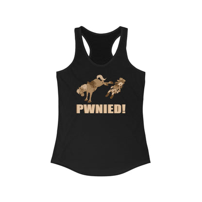 Pwnied! - Women’s Racerback Tank