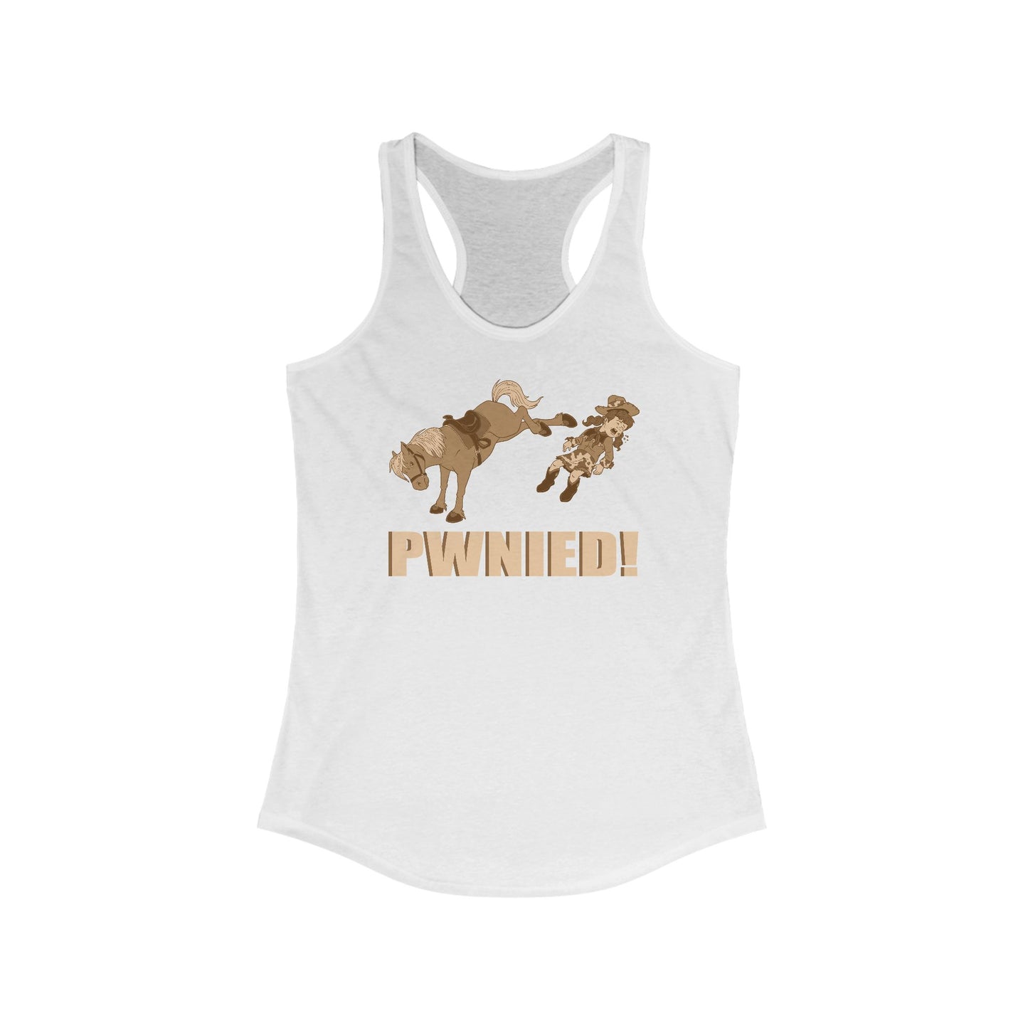 Pwnied! - Women’s Racerback Tank