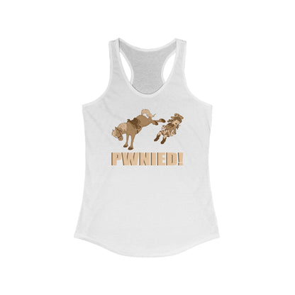 Pwnied! - Women’s Racerback Tank