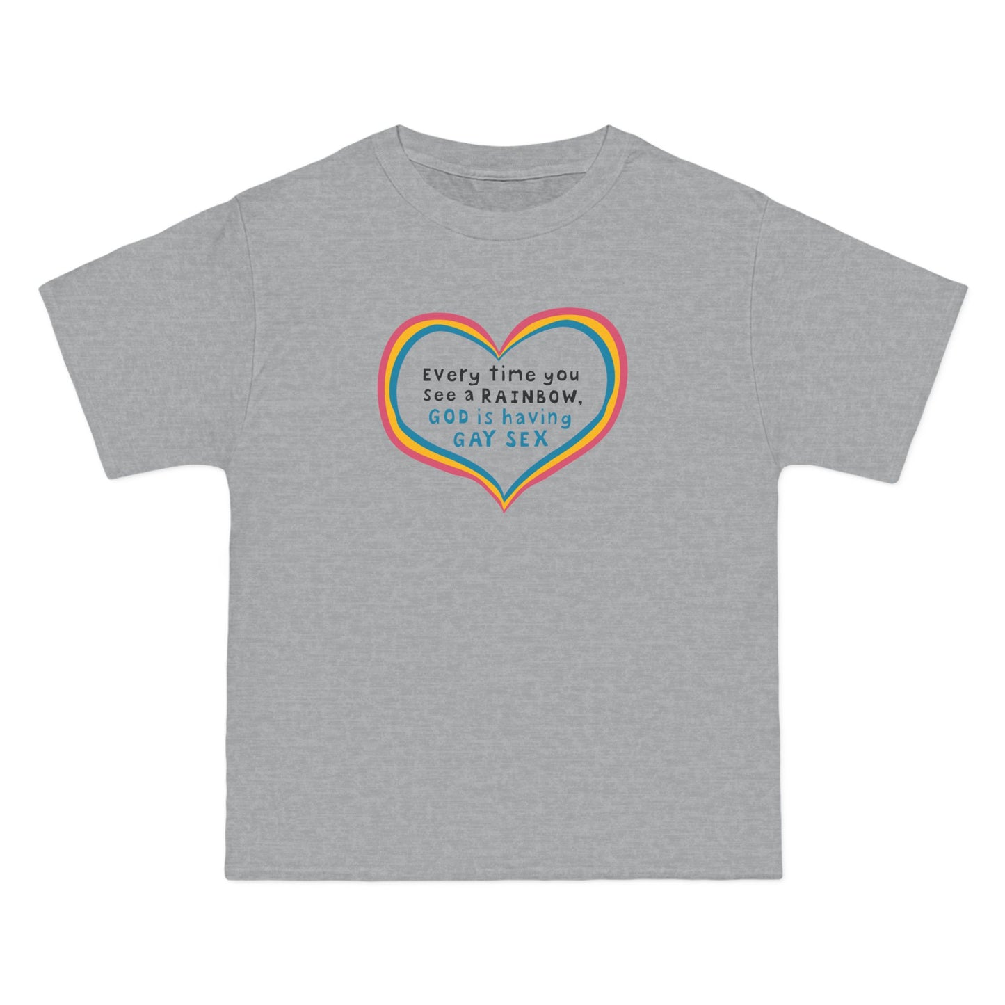 Every Time You See A Rainbow - Men's Heavyweight T-Shirt