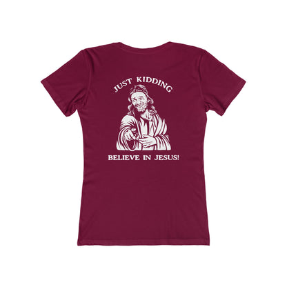 There Are Two People Fucking On The Back Of This Shirt - Women's T-Shirt