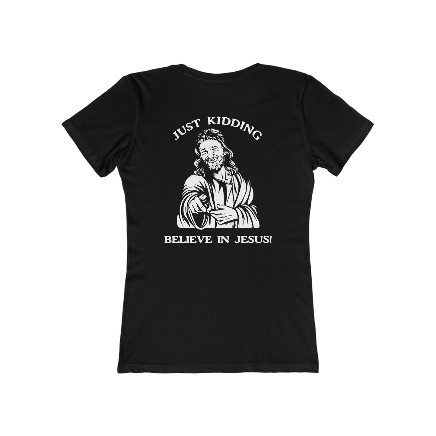 There Are Two People Fucking On The Back Of This Shirt - Women's T-Shirt