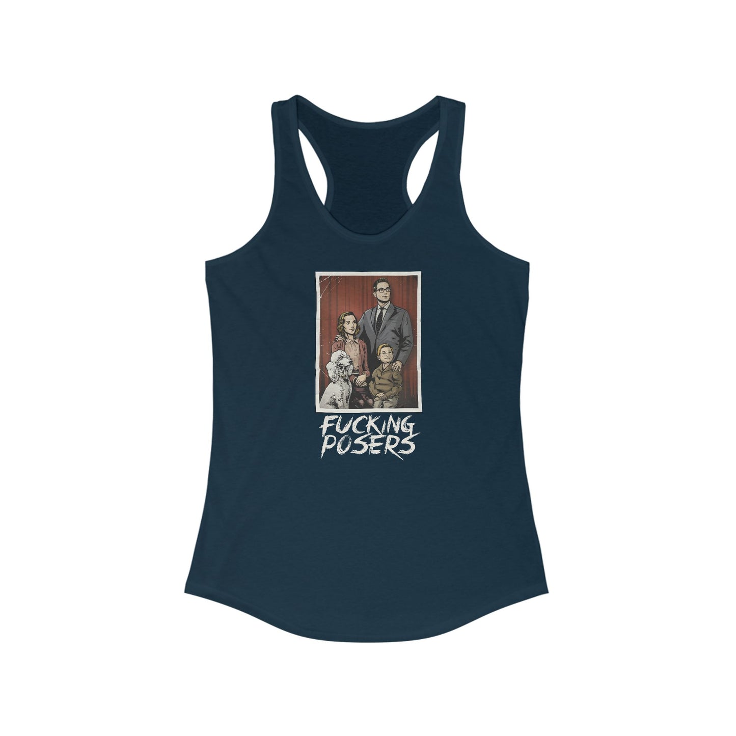 Fucking Posers - Women's Racerback Tank