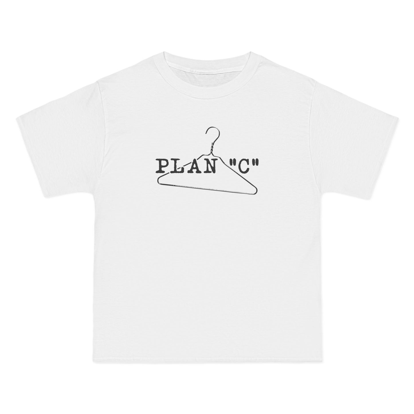 Plan "C" (Wire Hanger) - Men's Heavyweight T-Shirt
