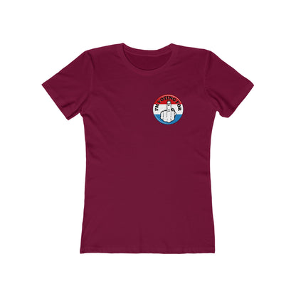 I'm Voting For (Middle Finger)  - Women’s T-Shirt