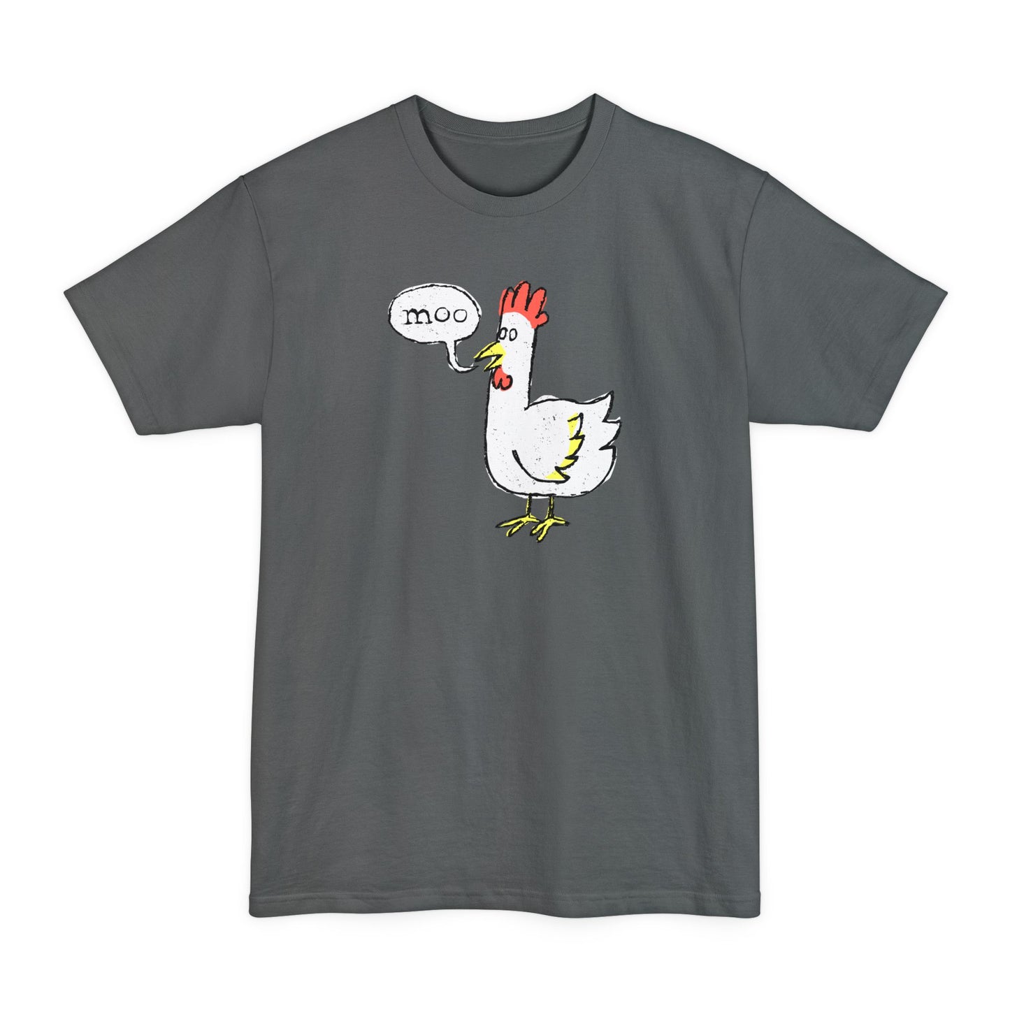 Moo (Chicken) - Men's Tall T-Shirt