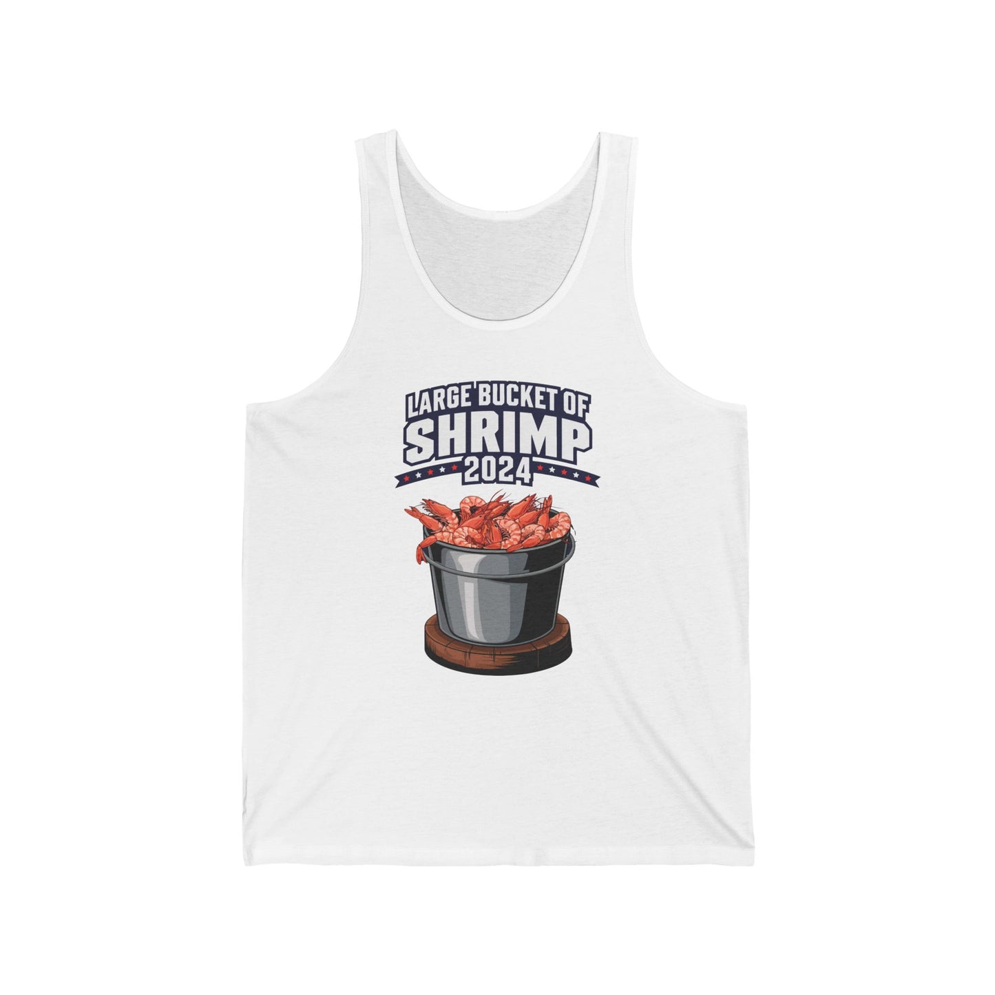 Large Bucket Of Shrimp 2024 - Unisex Tank