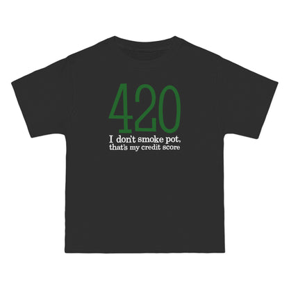 420 - I Don't Smoke Pot - Men's Heavyweight T-Shirt