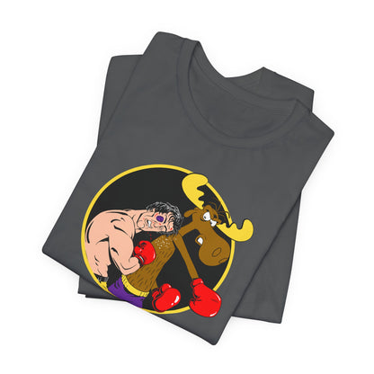 Rocky Vs Bullwinkle - Men's T-Shirt