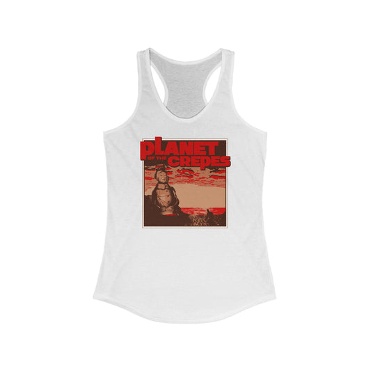 Planet Of The Crepes - Women's Racerback Tank